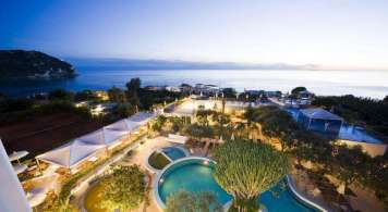Hotel il Gattopardo - mese di Aprile - vista con drone sera